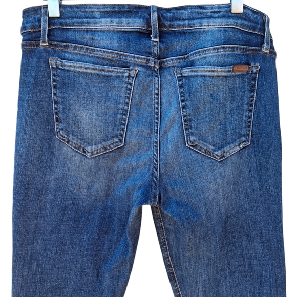 Joe's Jeans "Kalia" Blue Stretch Straight Leg Skinny Denim Jeans Women Size 30 - Picture 4 of 16
